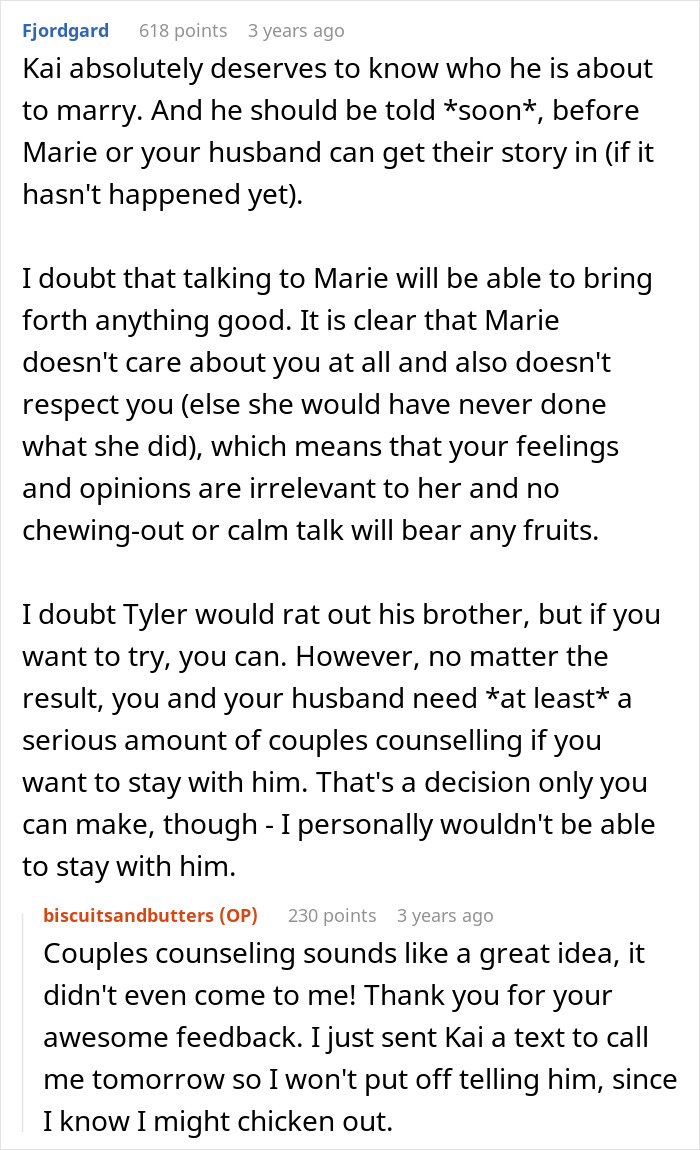 Online discussion about a woman's innocent goofy joke revealing her husband is a horrible, cheating jerk and relationship advice.