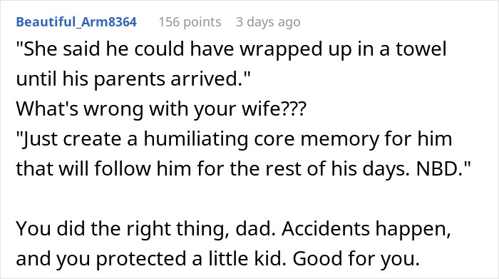 Wife Disgusted As Hubby Gives Daughter's Pants To A Boy After A Bathroom Accident, Rages At Him