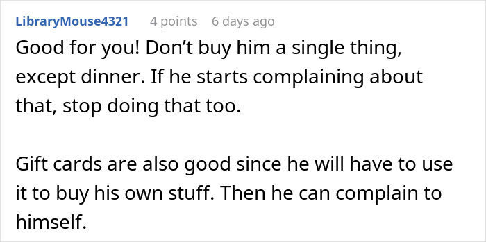 Man Always Finds Something Wrong With Wife&rsquo;s Gifts, Is Upset She Doesn&rsquo;t Want To Gift Him Anything Anymore