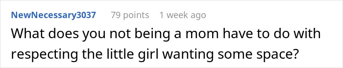 Comment on a discussion about respecting a little girl&rsquo;s need for space in a best friend fight mom context.
