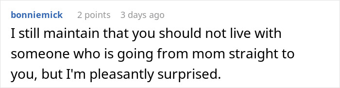 Lady Gets The Ick As She Has To Clean Up After BF, Wonders If Living With Him Is The Right Decision Lady Gets The Ick As She Has To Clean Up After BF, Wonders If Living With Him Is The Right Decision