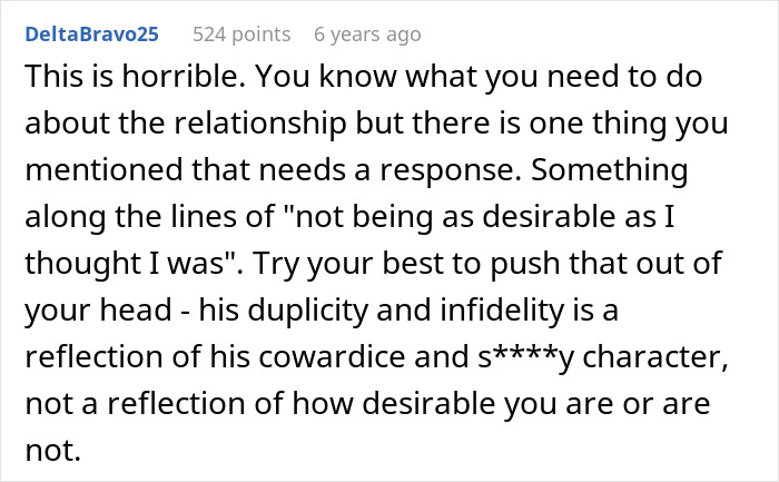 Comment discussing a troubled relationship involving a woman trying to coexist with her boyfriend&rsquo;s female friend.