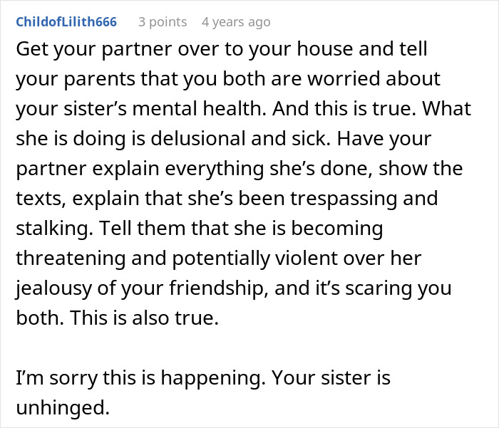 Text post discussing how a guy&rsquo;s sister demands he dump his secret boyfriend so she can date him instead.