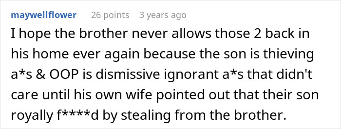 Man Refuses To Pay Brother Back For A Figurine His Son Stole Until He Finds Out The Reason Behind It