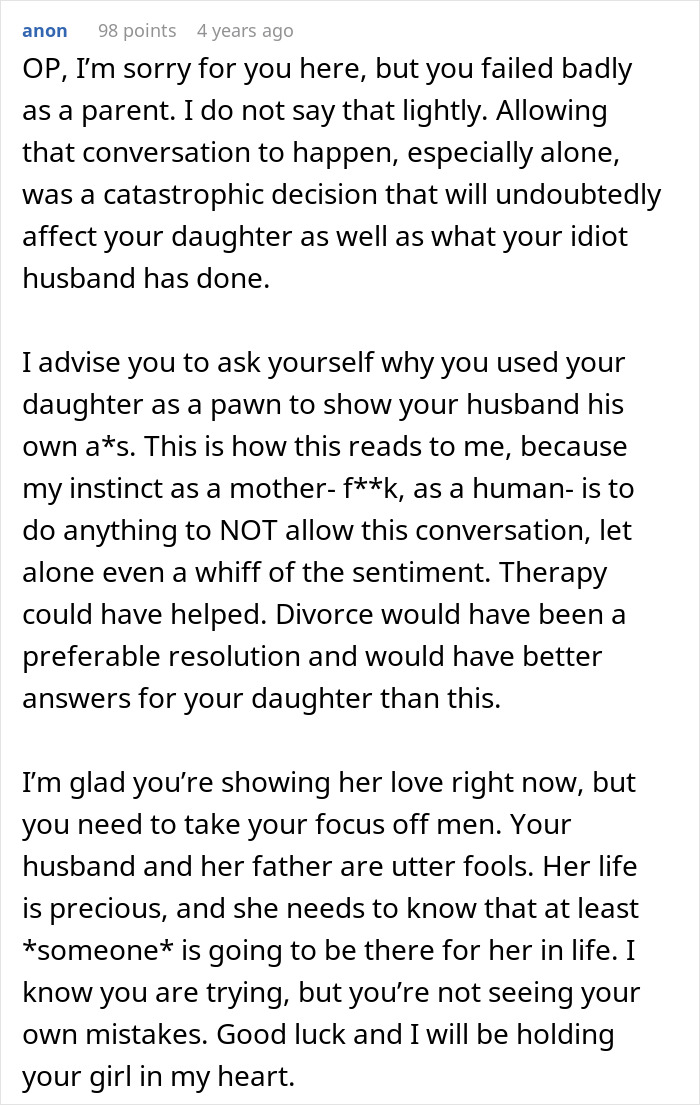 Man Refuses To Adopt Stepdaughter After Raising Her For 10 Years, Breaks Her Heart