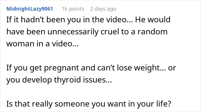Guy Sees An Old Video Of His Girlfriend, His Disgusting Comment Leaves Her Traumatized