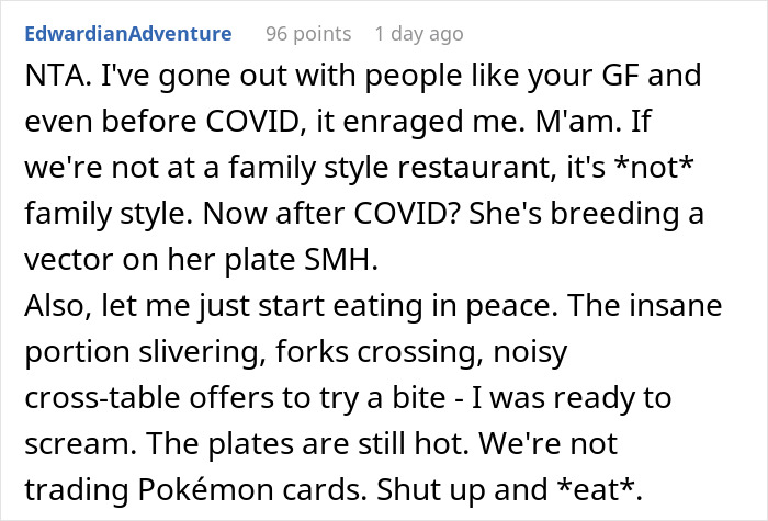 Guy Blasted Online For Confronting Girlfriend Over Food Sharing And Not The Friend Who Ate It