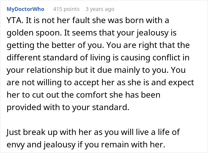 Guy Tells Rich Girlfriend That She’s Spoiled, Lazy And Needs To Grow Up, Ends Up Single And Sad Guy Tells Rich Girlfriend That She’s Spoiled, Lazy And Needs To Grow Up, Ends Up Single And Sad