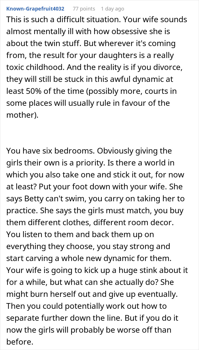 Twins-Obsessive Mom Insists They Always Match, Dad Mortified When She Scolds One For Being “Too Tan” Twins-Obsessive Mom Insists They Always Match, Dad Mortified When She Scolds One For Being “Too Tan”