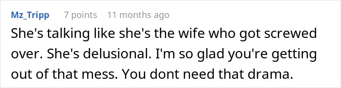 Text message screenshot showing a woman lecturing a married man&rsquo;s wife with wild and delusional accusations.