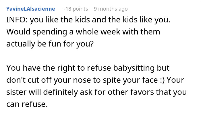 Woman Refuses To Dogsit Her Brother's Elderly Dog, Gets Shocked When He Declines To Babysit Her Kids Woman Refuses To Dogsit Her Brother's Elderly Dog, Gets Shocked When He Declines To Babysit Her Kids