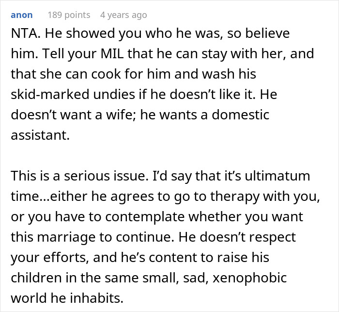 Woman Refuses To Cook For Husband After He Insults Her In Front Of Friends, He Runs To His Mom To Complain