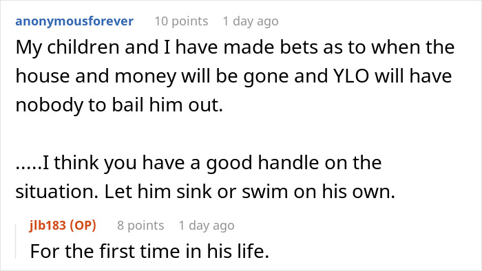 Dad Expects Daughter To Support Moocher Bro After He's Gone, Kicks Her Out Of Will As She Says No