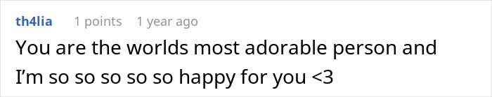 Screenshot of a comment praising a woman&rsquo;s innocent goofy joke that reveals her husband is a horrible cheating jerk.