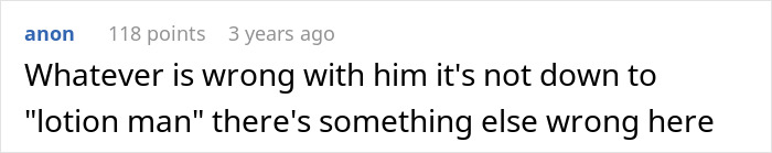 Screenshot of a social media comment discussing a woman's innocent goofy joke revealing her husband is a horrible cheating jerk.