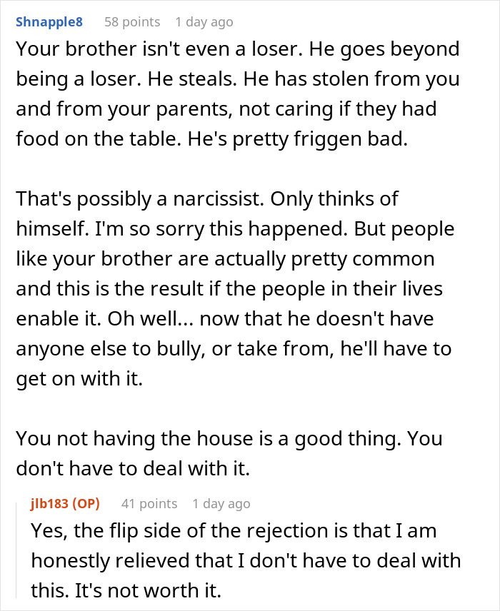 Dad Expects Daughter To Support Moocher Bro After He's Gone, Kicks Her Out Of Will As She Says No