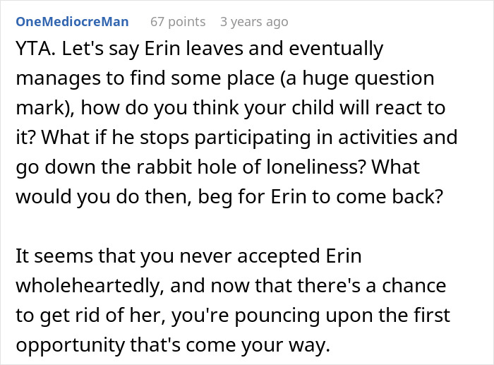 Woman Wants 18YO Stepdaughter To Move Out As She Was Already “Nice Enough To Let Her Stay For 6 Years” Woman Wants 18YO Stepdaughter To Move Out As She Was Already “Nice Enough To Let Her Stay For 6 Years”