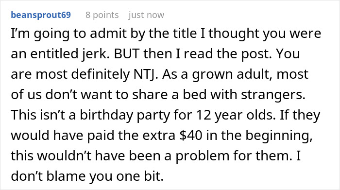 Friend Furious After Woman Books Her Own Hotel Room Because Every Single Boundary Of Hers Was Ignored