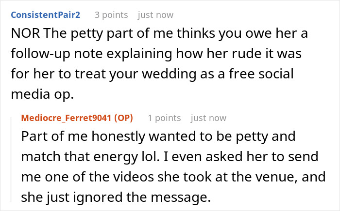 Woman Barely Knows Bride But Sends Lengthy Baby Updates, Last-Minute Ask Finally Gets Shut Down Woman Barely Knows Bride But Sends Lengthy Baby Updates, Last-Minute Ask Finally Gets Shut Down