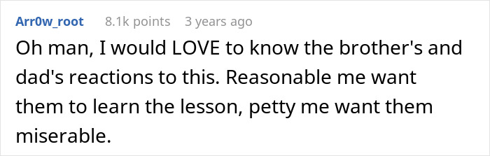 Screenshot of an online comment discussing emotional reactions after DNA lab mixes paternity results causing confusion.