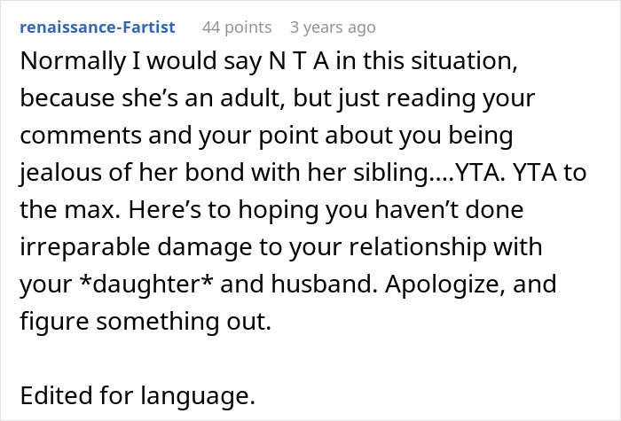 Woman Wants 18YO Stepdaughter To Move Out As She Was Already “Nice Enough To Let Her Stay For 6 Years” Woman Wants 18YO Stepdaughter To Move Out As She Was Already “Nice Enough To Let Her Stay For 6 Years”
