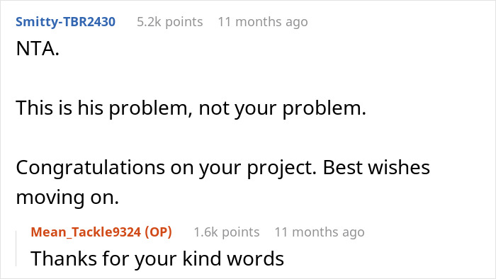 Screenshot of an online discussion where a man dismisses a woman&rsquo;s career milestone and questions her success.