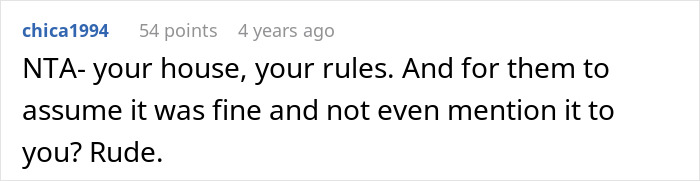 Reddit comment about a bride's expectation to spend honeymoon at sibling's house and receiving a harsh reality check. Reddit comment about a bride's expectation to spend honeymoon at sibling's house and receiving a harsh reality check.