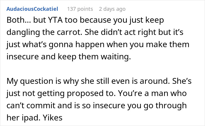 &ldquo;A Way To Control Her&rdquo;: Guy Refuses To Propose To His Girlfriend After He Said He Would, Explains Why