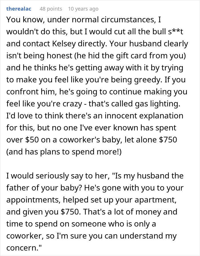 Man takes care of pregnant coworker as a good deed, wife discovers the surprising real reason behind his actions.