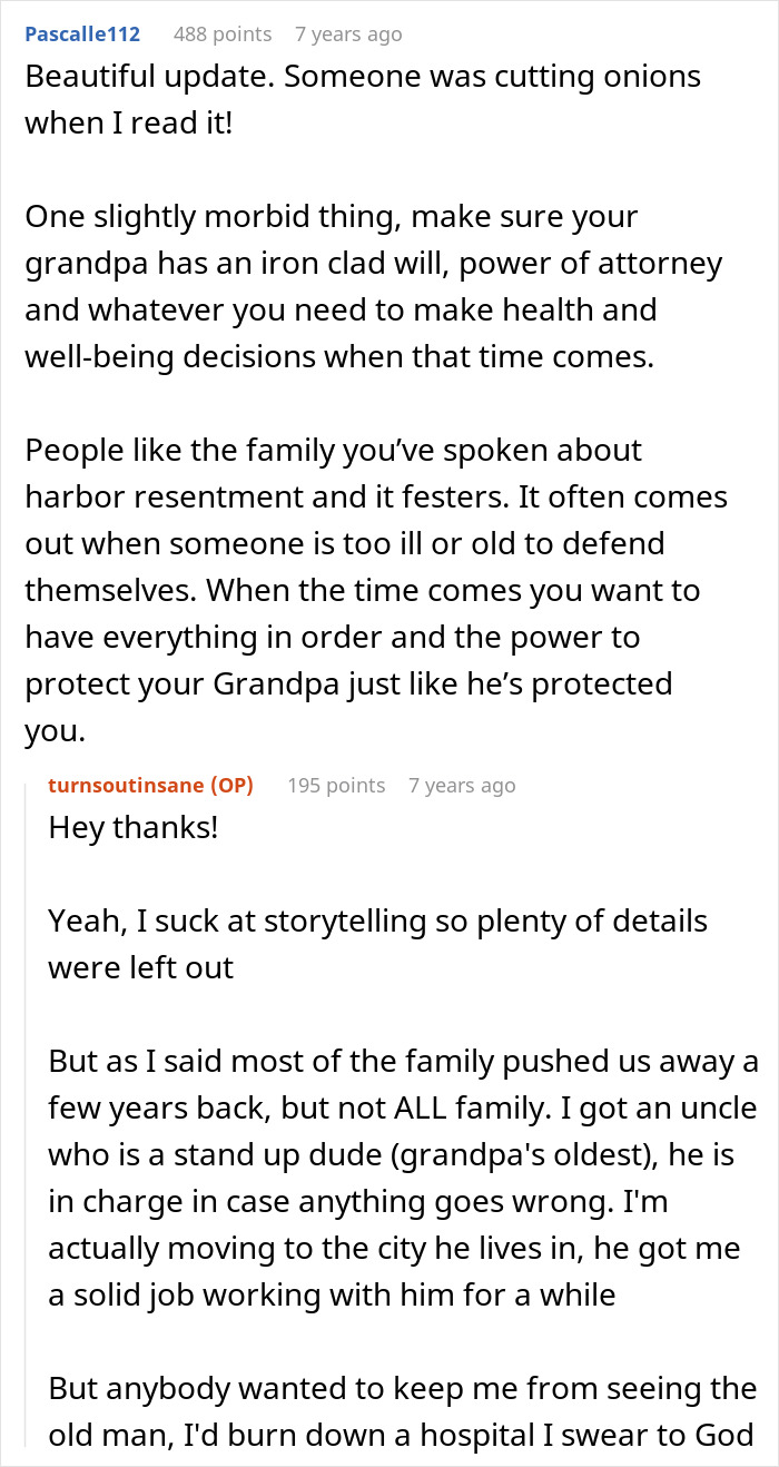 Comment thread discussing family resentment and legal preparations after DNA lab mixes paternity results causing confusion.
