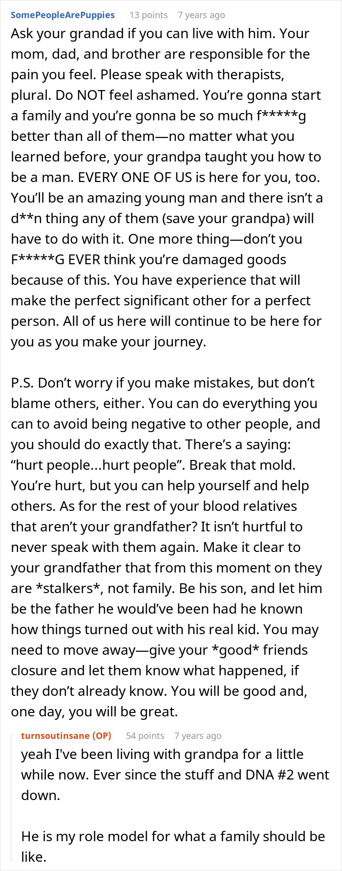 Man shocked by DNA lab mix-up in paternity results seeks to reconnect with the son he wrongly disowned.