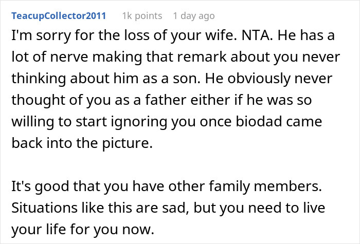 Man Loses Wife And His Adoptive Son Cuts Him Off, Only To Come Back Begging For Money