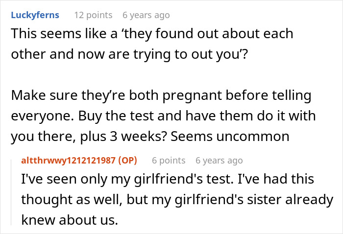 Text conversation about a man cheating on his girlfriend with her sister, and their plan to teach him a lesson. Text conversation about a man cheating on his girlfriend with her sister, and their plan to teach him a lesson.