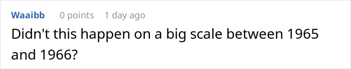 Comment discussing a historical event timeline, posted below a disturbing police update about a Bali discovery linked to a wealthy businessman's son.