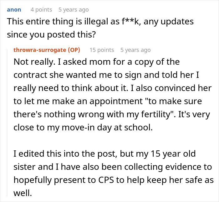 Mom Holds Daughter To A Disturbing &ldquo;Promise&rdquo; She Made At 14 Before She Knew What It Really Meant