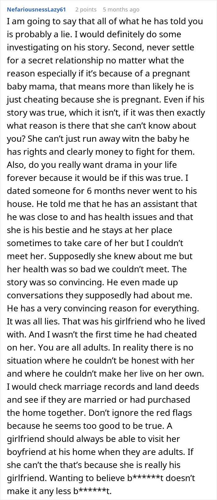 Woman Asks The Internet How To Get Rid Of Her BF&rsquo;s Pregnant Ex, Gets A Brutal Reality Check