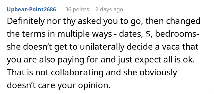 Lady Invites Sis And BIL For A Trip For Free, Then Starts Endless Mind Games On Money And Terms