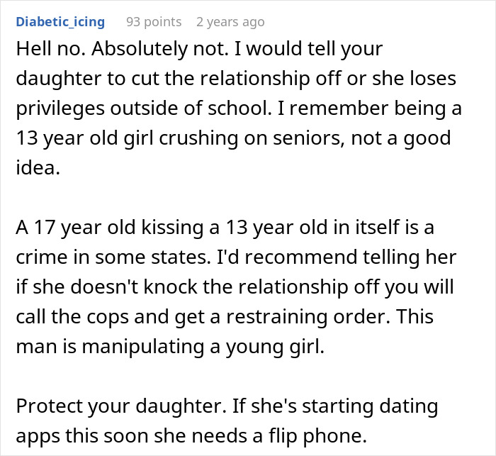 Dad Finds Out His 13YO Is Dating A 17YO, Gives Her BF A Chilling Lesson About The Law