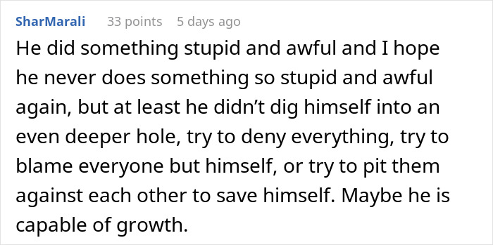 Comment about man cheating on girlfriend with her sister and the hope he learns from his mistakes and grows. Comment about man cheating on girlfriend with her sister and the hope he learns from his mistakes and grows.