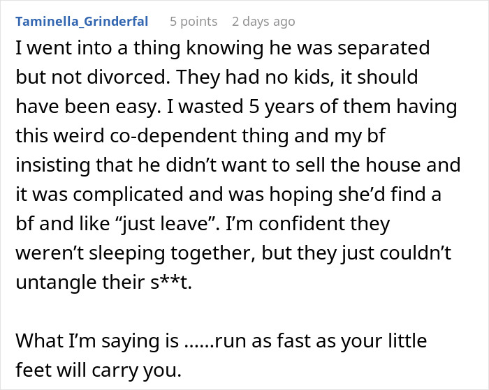 Screenshot of a woman&rsquo;s emotional confession about her boyfriend&rsquo;s double life and her world crumbling after the truth.
