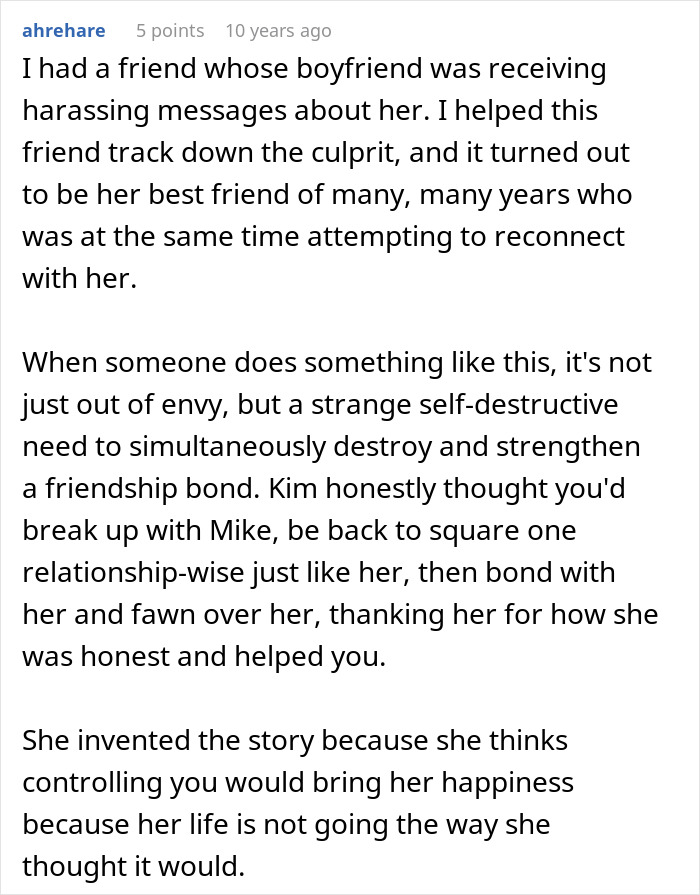 Woman Confused Why Friend Claims She Slept With Her BF When She Didn&rsquo;t