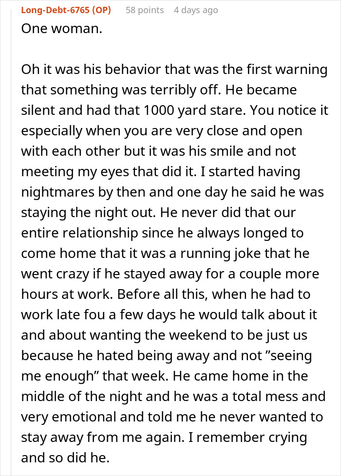 Woman struggles to ignore husband&rsquo;s mistress who persistently tries to contact her amid emotional turmoil.