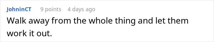 Comment on a post about a family expecting grandma to support them financially so the wife can be a stay-at-home mom.