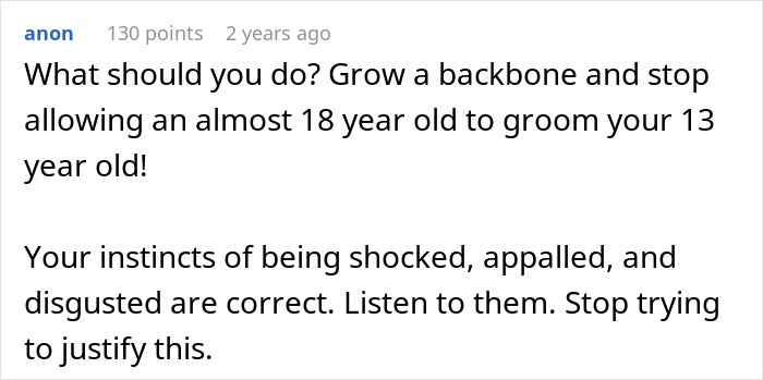 Dad Finds Out His 13YO Is Dating A 17YO, Gives Her BF A Chilling Lesson About The Law