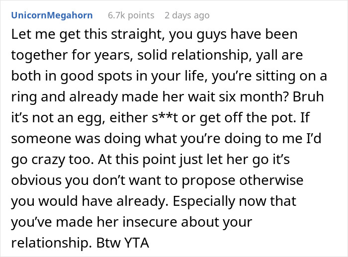 &ldquo;A Way To Control Her&rdquo;: Guy Refuses To Propose To His Girlfriend After He Said He Would, Explains Why