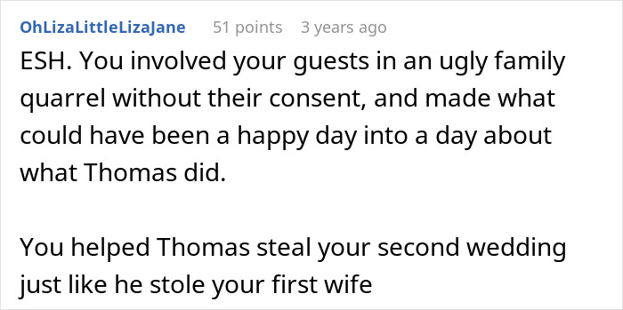 Groom Lets Every Wedding Guest Know Exactly Why His Jerk Brother Is Not There