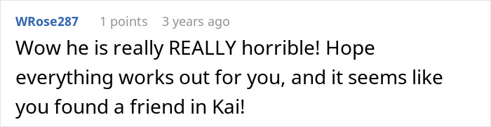 Comment praising a woman&rsquo;s innocent goofy joke revealing her husband is a horrible cheating jerk.