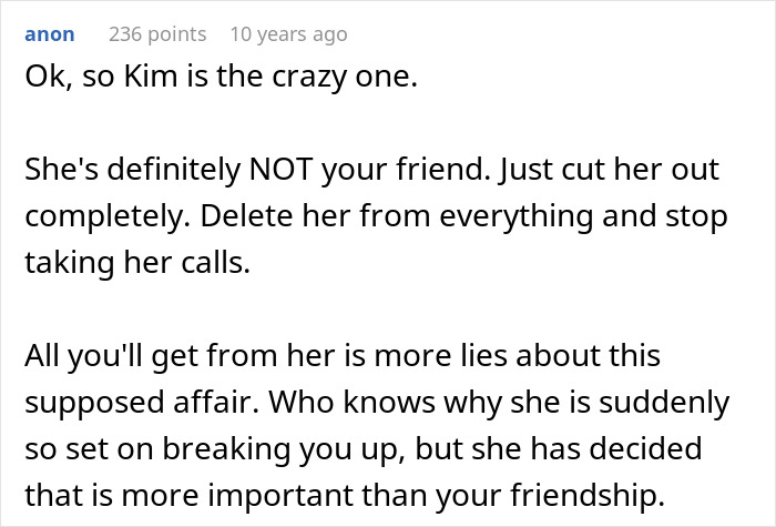 Woman Confused Why Friend Claims She Slept With Her BF When She Didn&rsquo;t