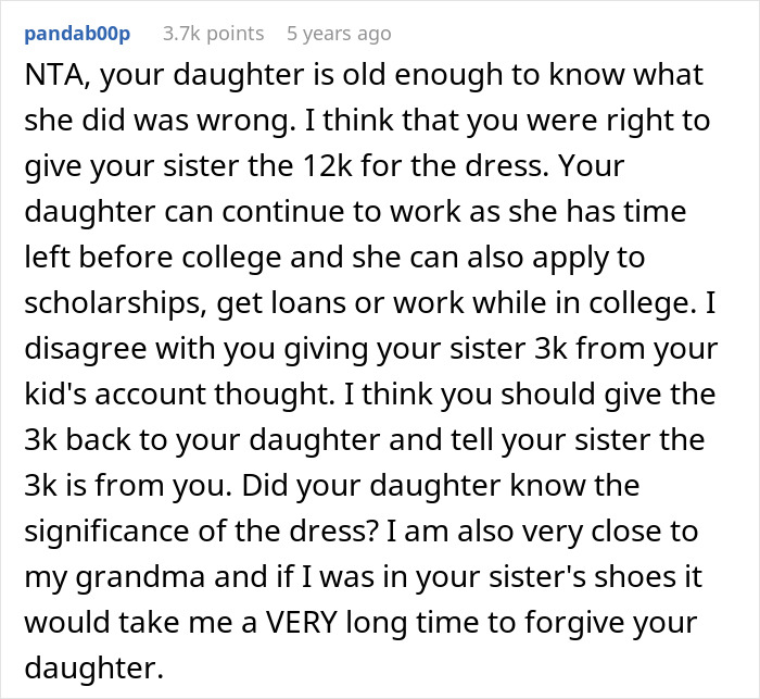 Teen Claims Her Dad &ldquo;Ruined Her Future&rdquo; After Making Her Pay For The Wedding Dress She Destroyed