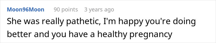 Screenshot of a Reddit comment discussing a woman whose life was affected after uncovering her husband&rsquo;s affair.